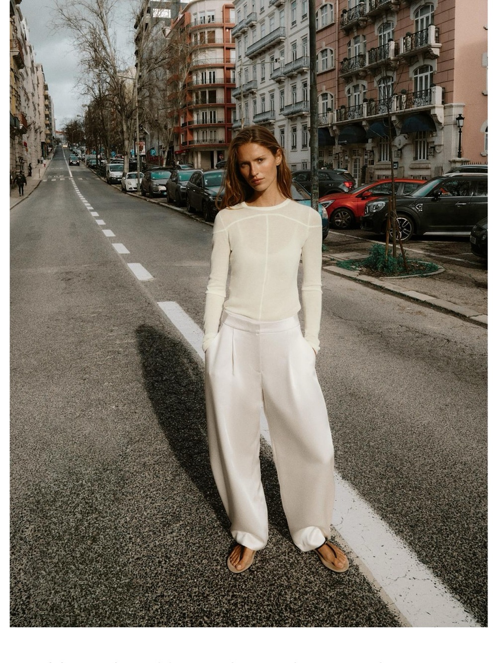 ZARA BLOGGERS FAV SATIN BARREL PANTS